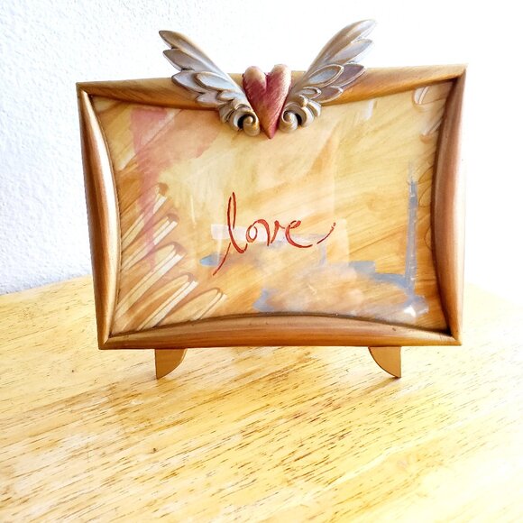 Charpente Winged Heart Frame, NWOT - Picture 1 of 4